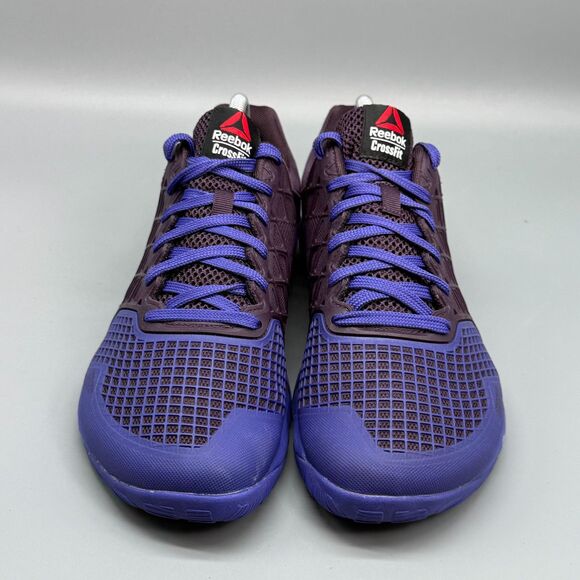Reebok CrossFit Nano 4.0 Womens 10 Purple Blue Athletic Running Sneakers Low Top - Picture 2 of 9